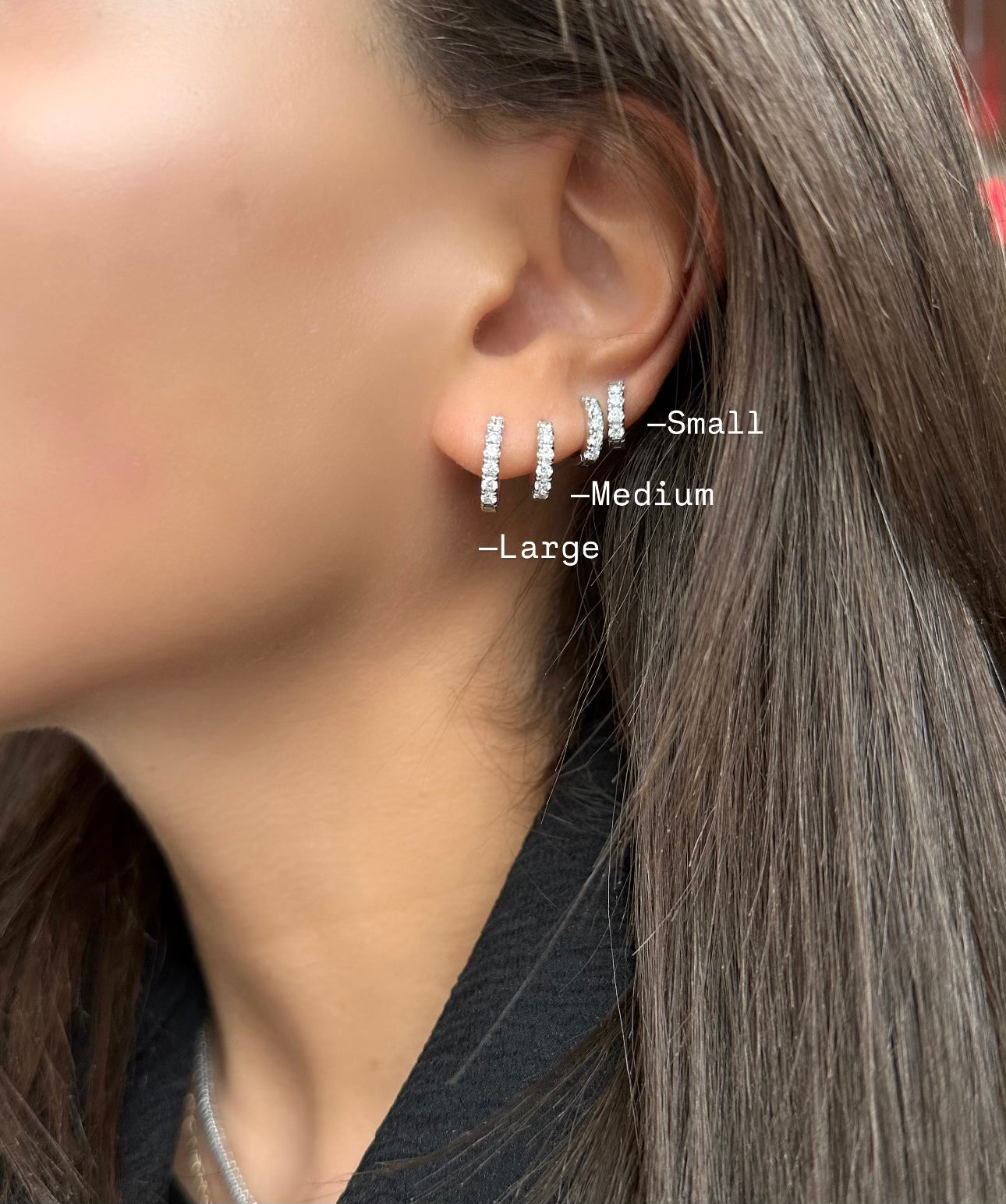 LAB GROWN DIAMOND HUGGIES