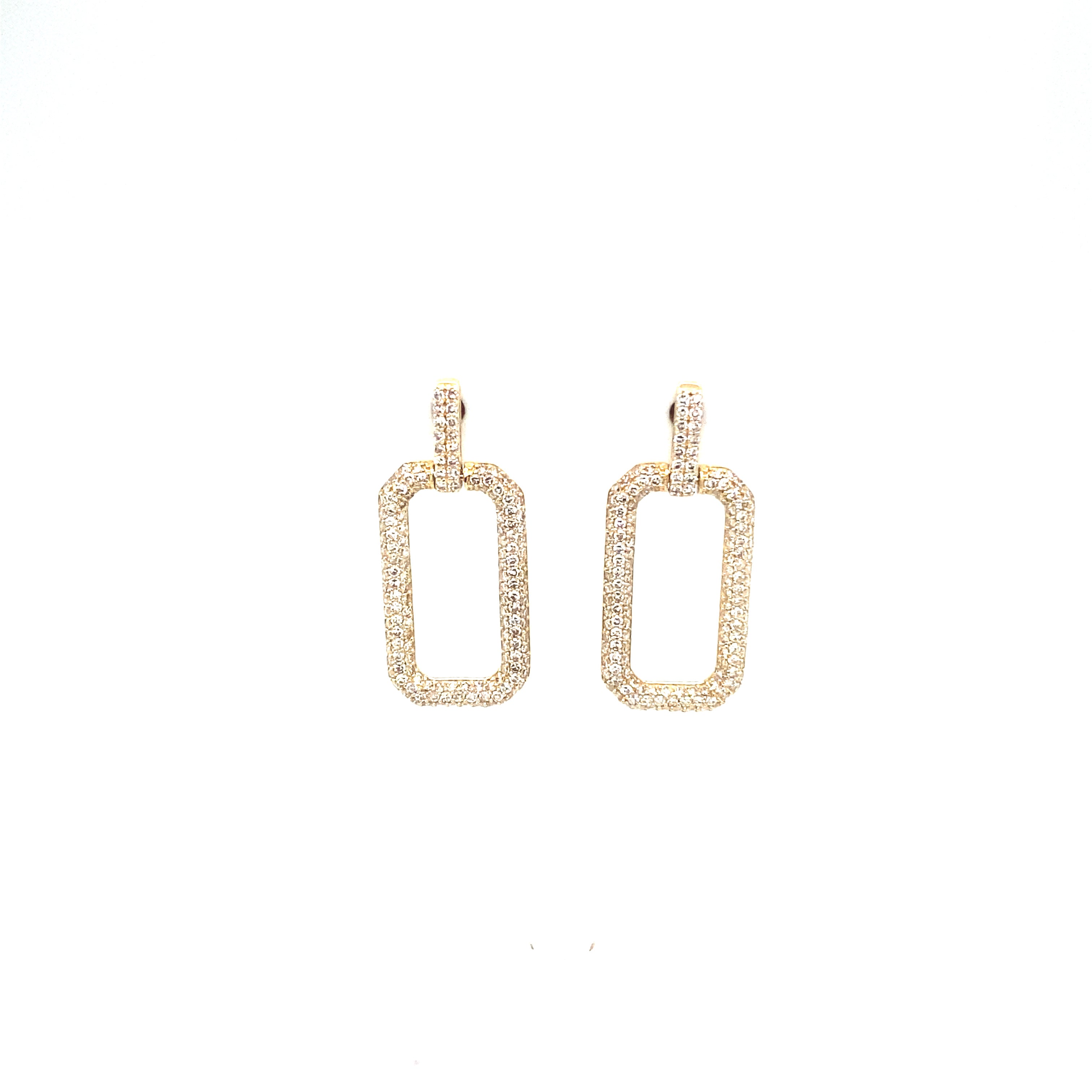 DIAMOND DROP EARRINGS