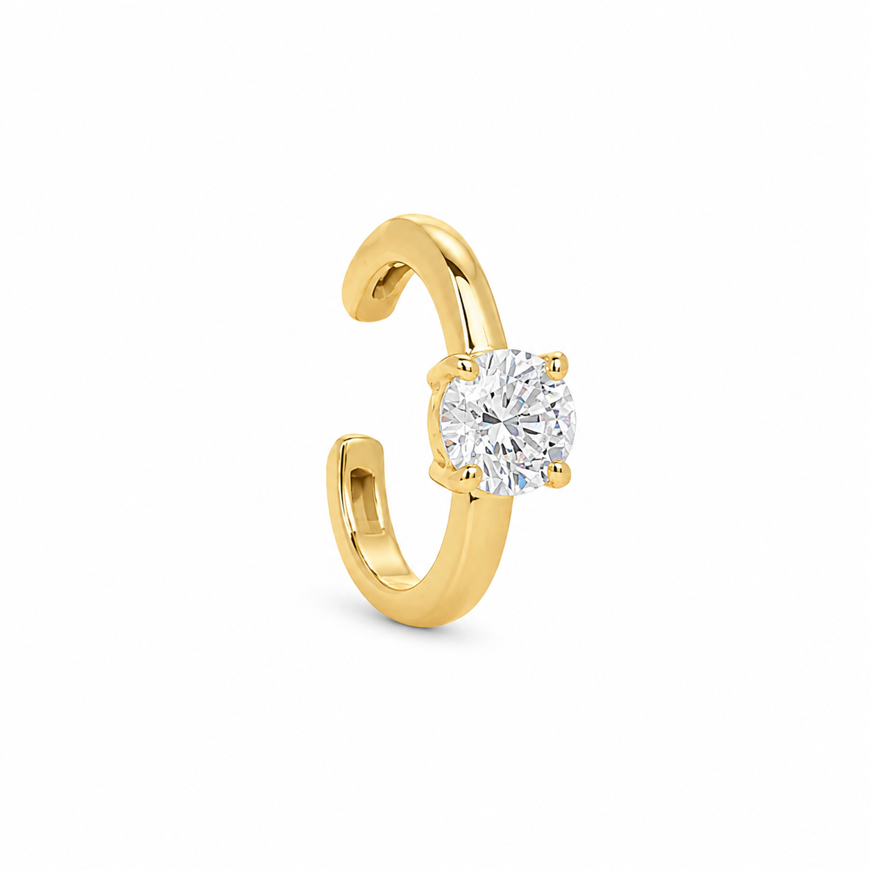 LAB DIAMOND EAR CUFF