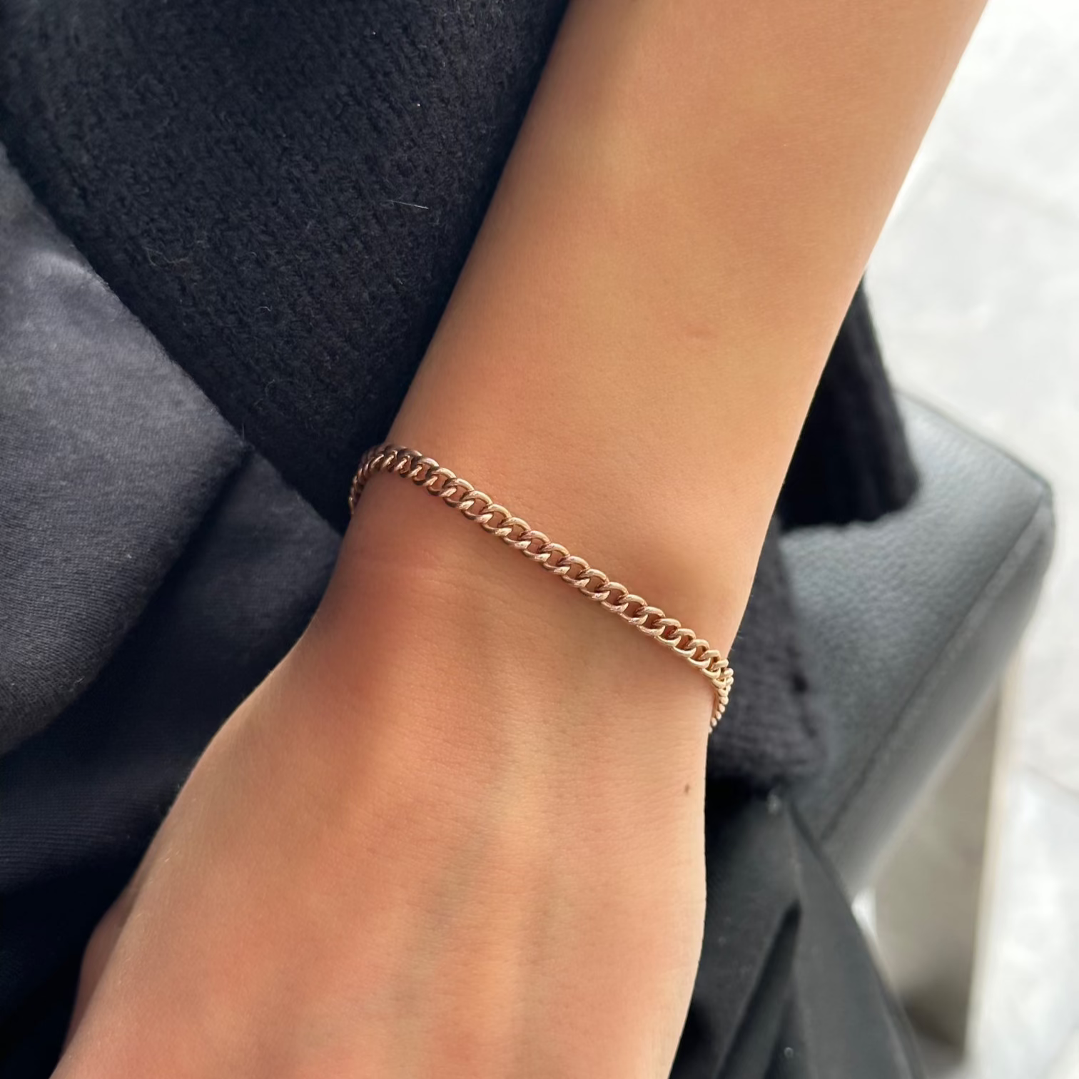 MINI CURB LINK BRACELET