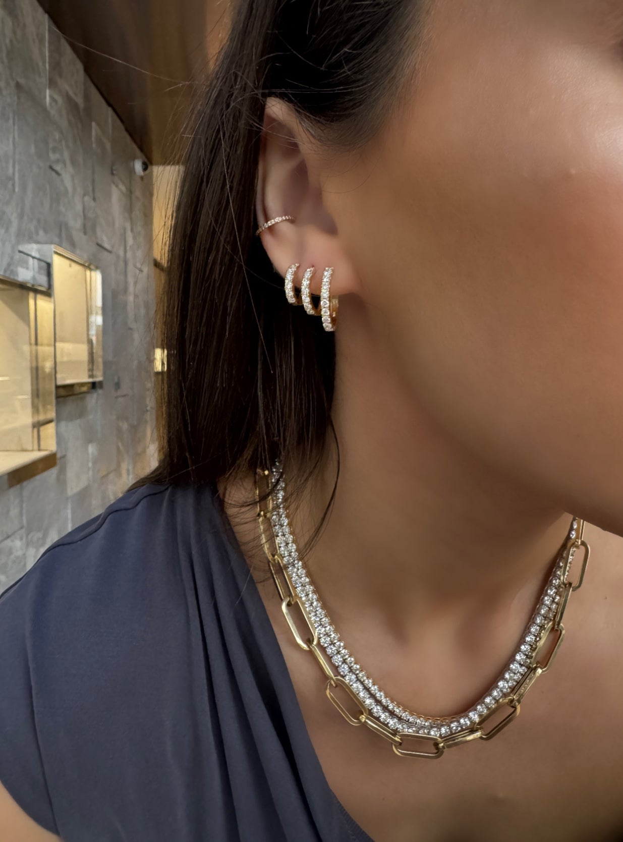 LAB GROWN DIAMOND HUGGIES