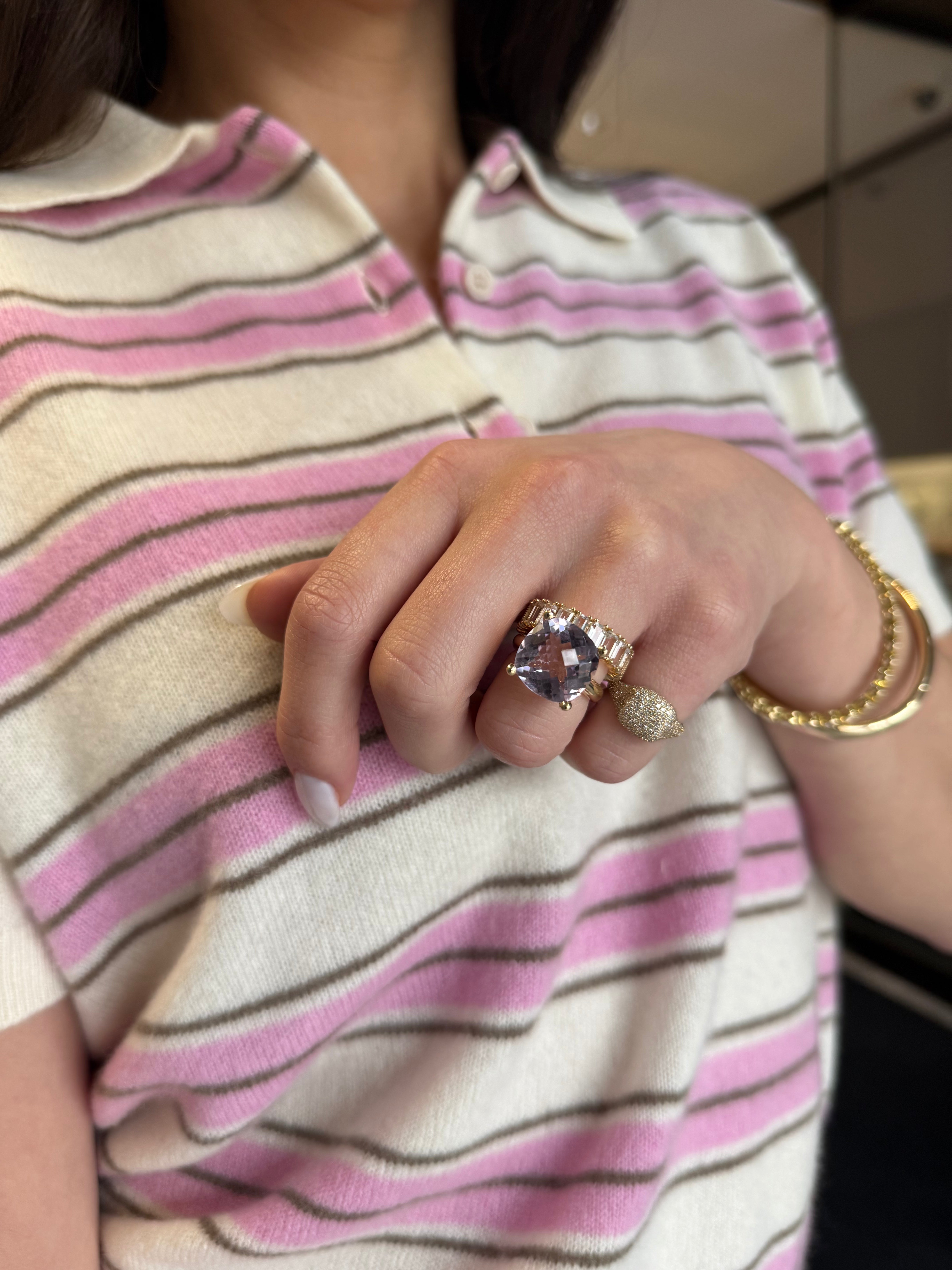 PURPLE AMETHYST RING