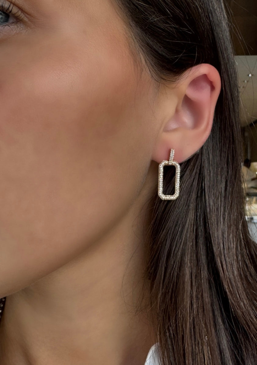 DIAMOND DROP EARRINGS