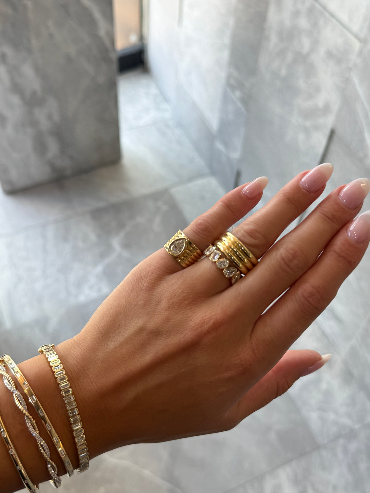 MIXED LAB DIAMOND ETERNITY BAND