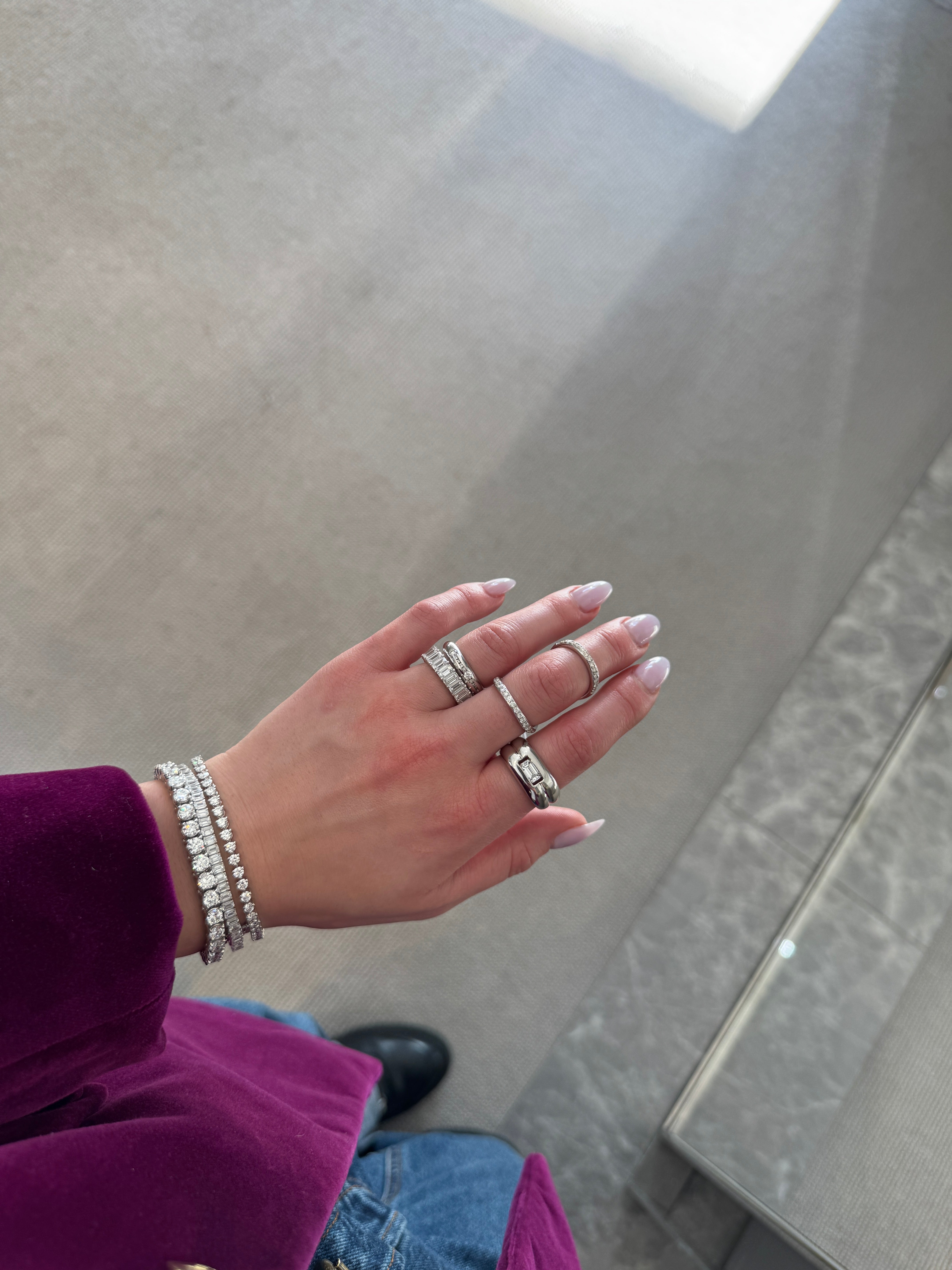 EMERALD CUT DIAMOND RING