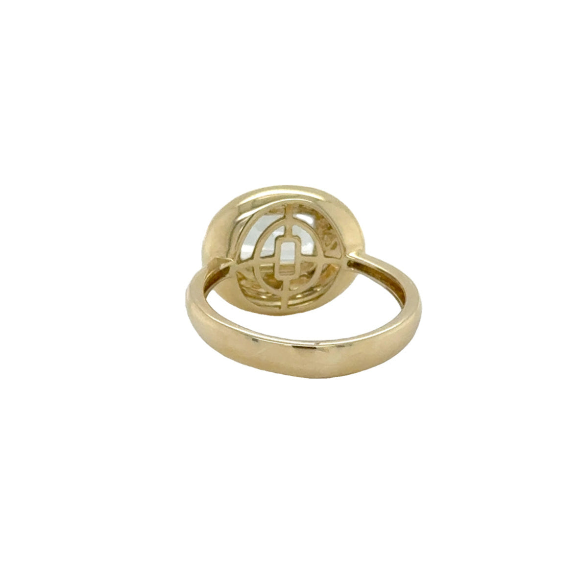 GREEN AMETHYST BUBBLE RING