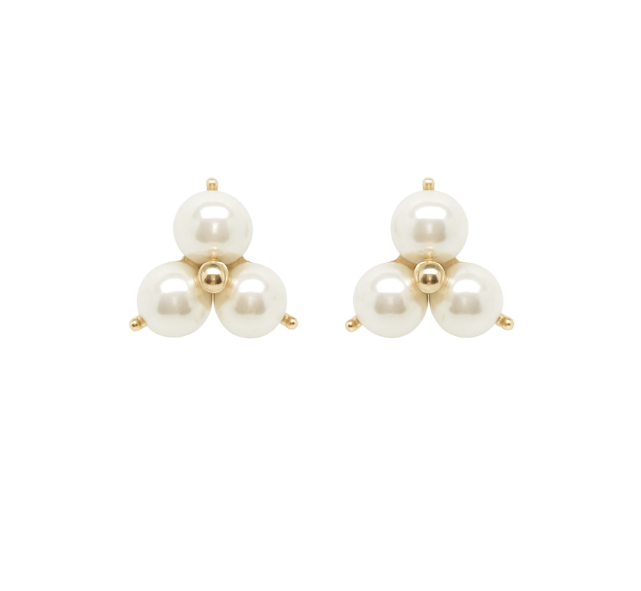 PEARL CLUSTER EARRINGS