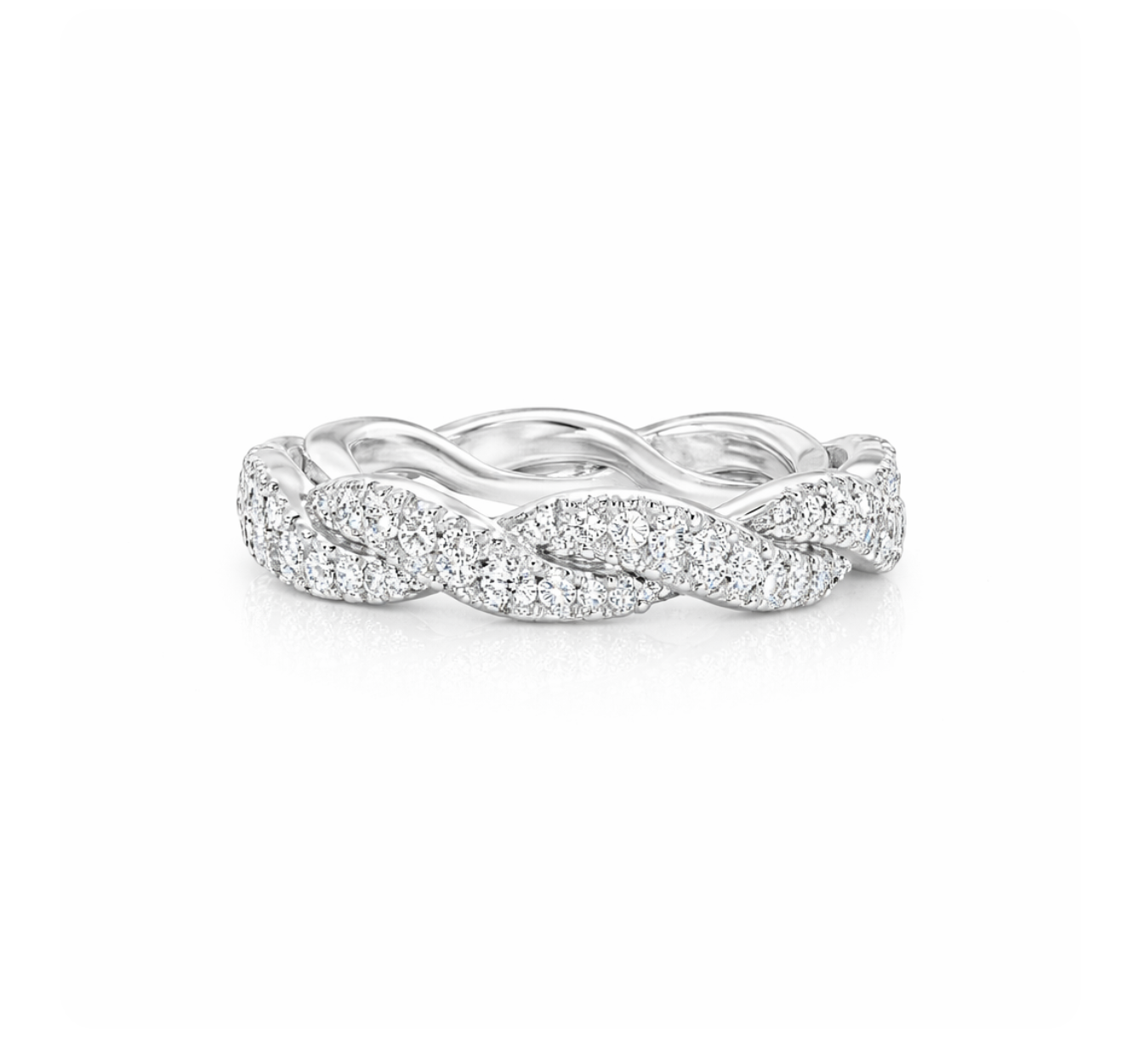 DIAMOND TWIST RING