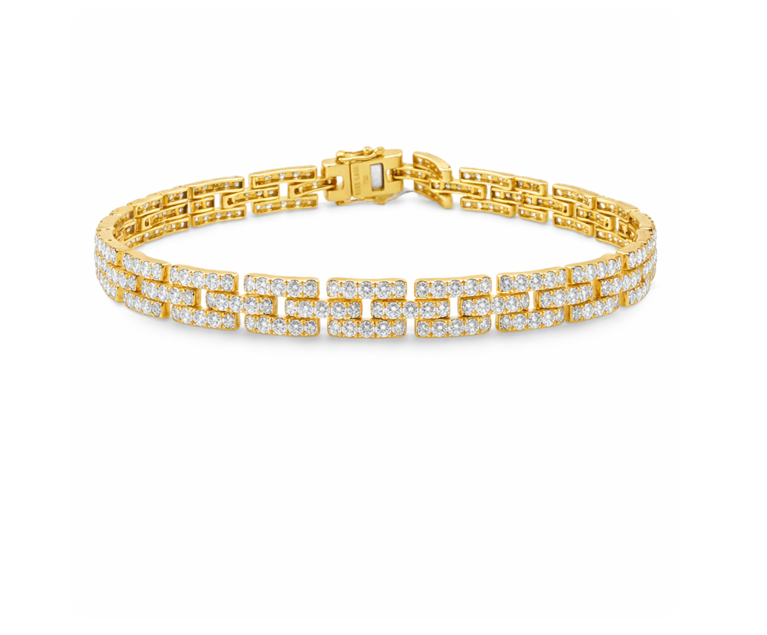 PAVÉ DIAMOND LINK BRACELET