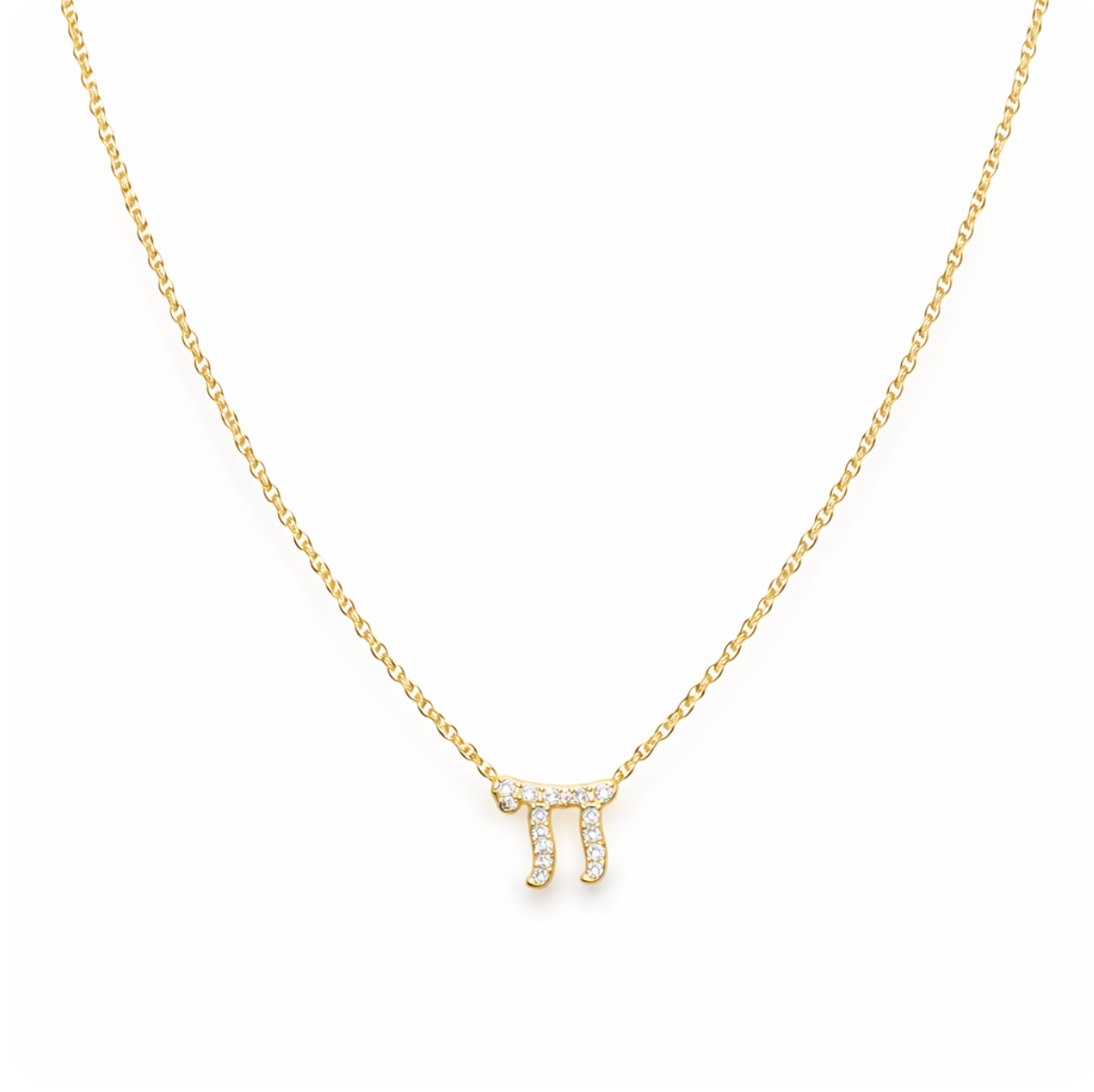 DIAMOND CHAI NECKLACE