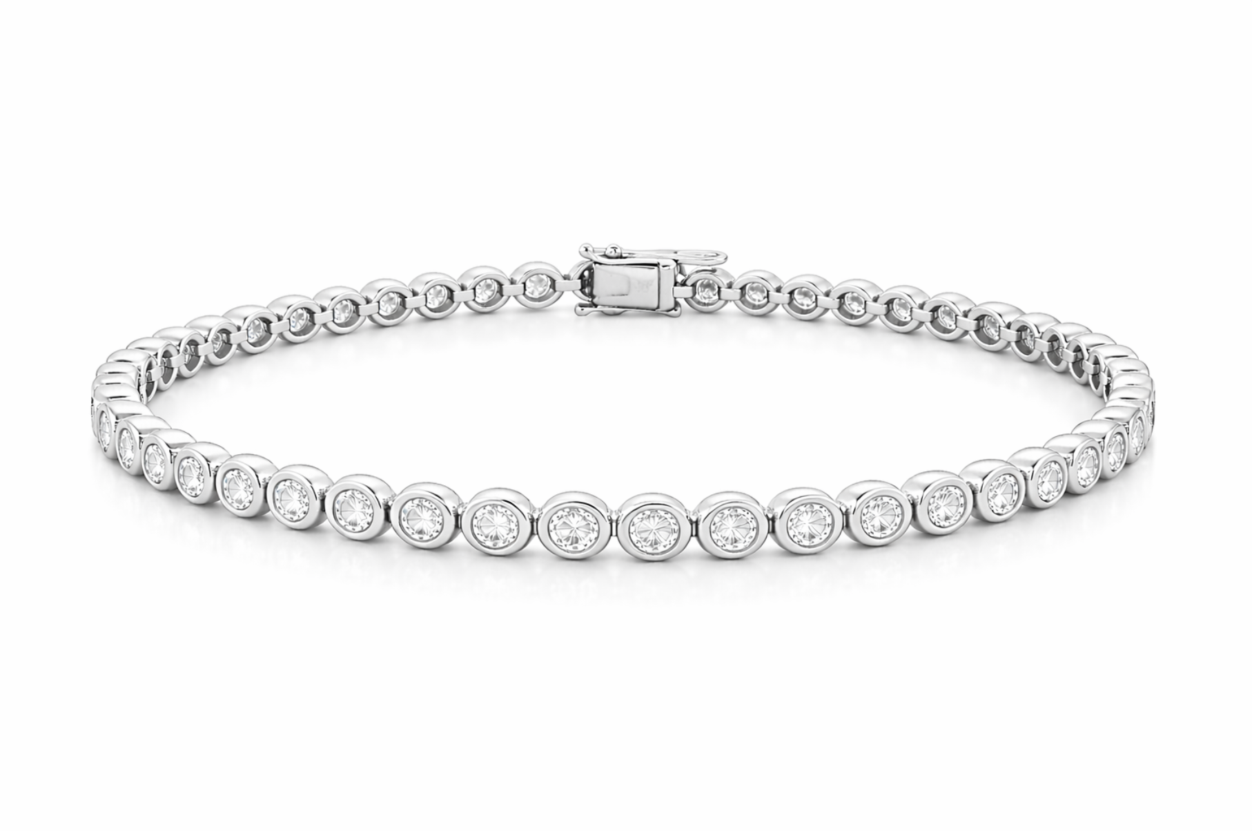 DIAMOND BEZEL SET BRACELET