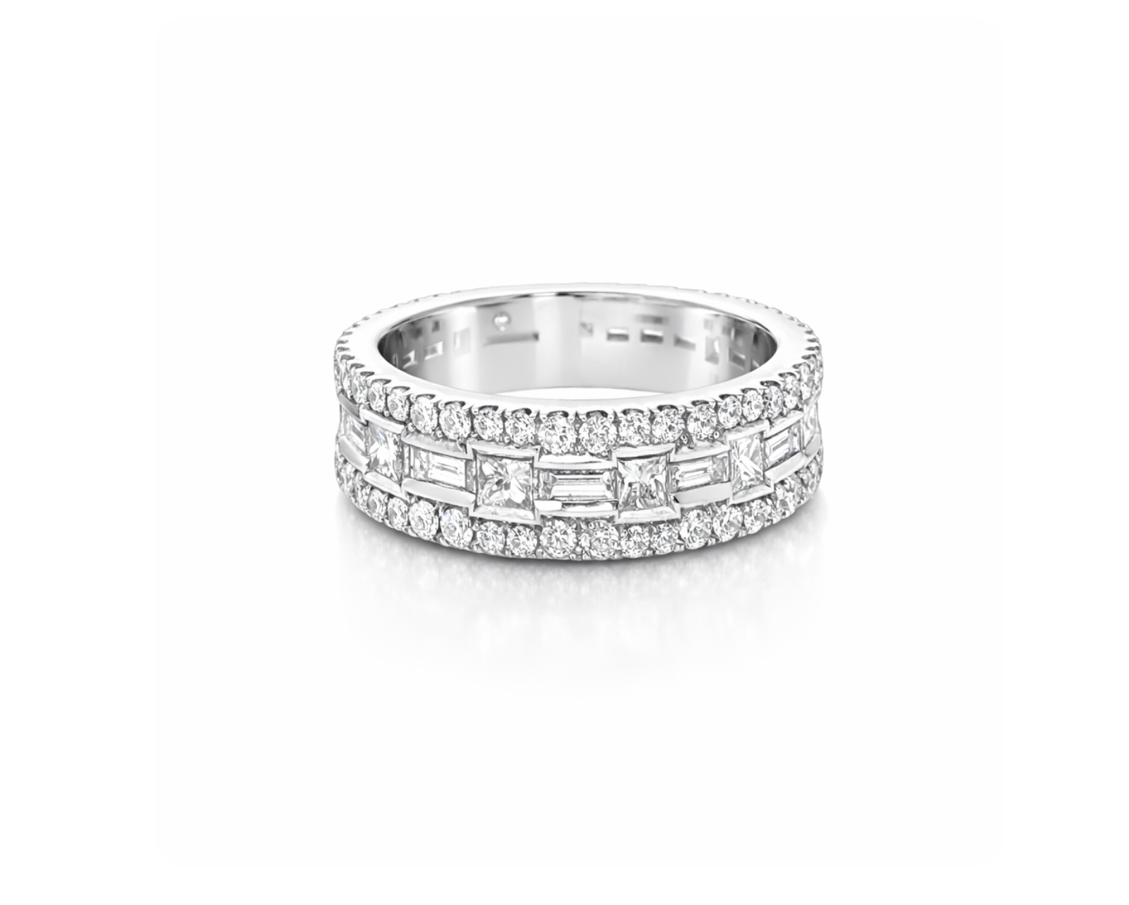 MIXED CUT DIAMOND BAND