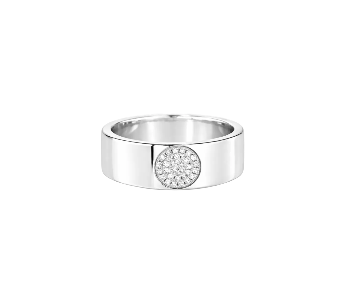 PAVÉ DIAMOND SIGNET RING