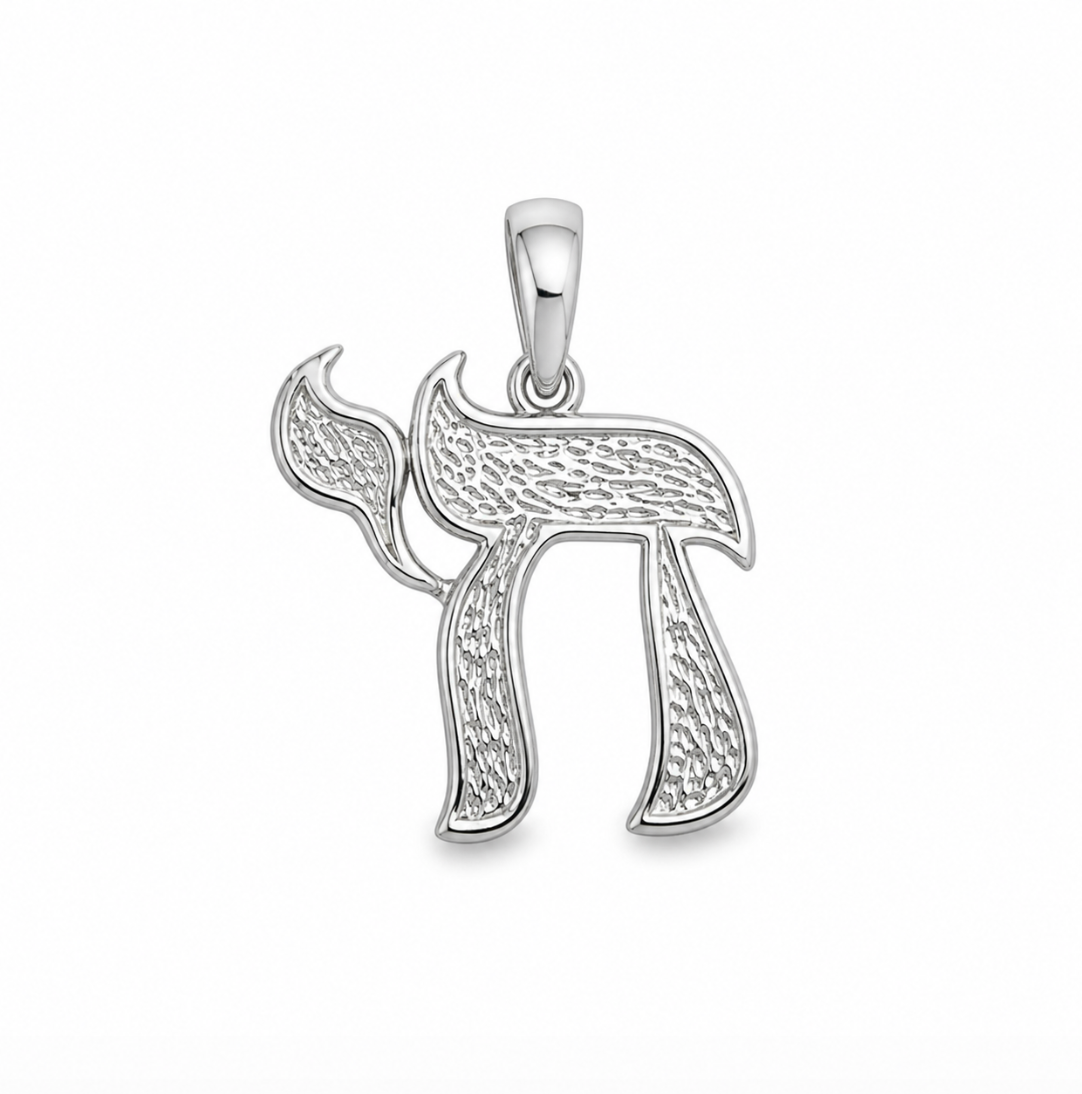 SILVER CHAI CHARM