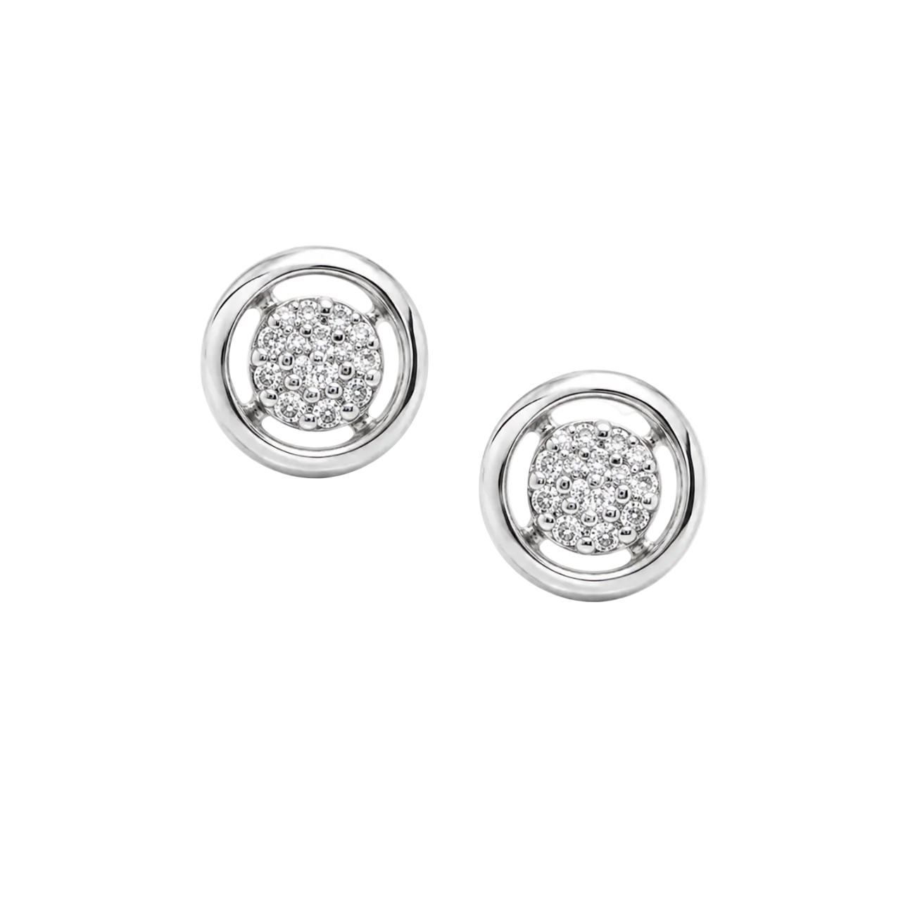 DIAMOND CLUSTER STUDS