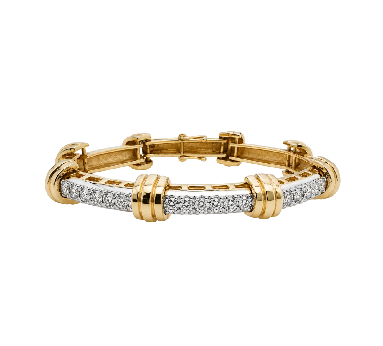 DIAMOND STATION BRACELET