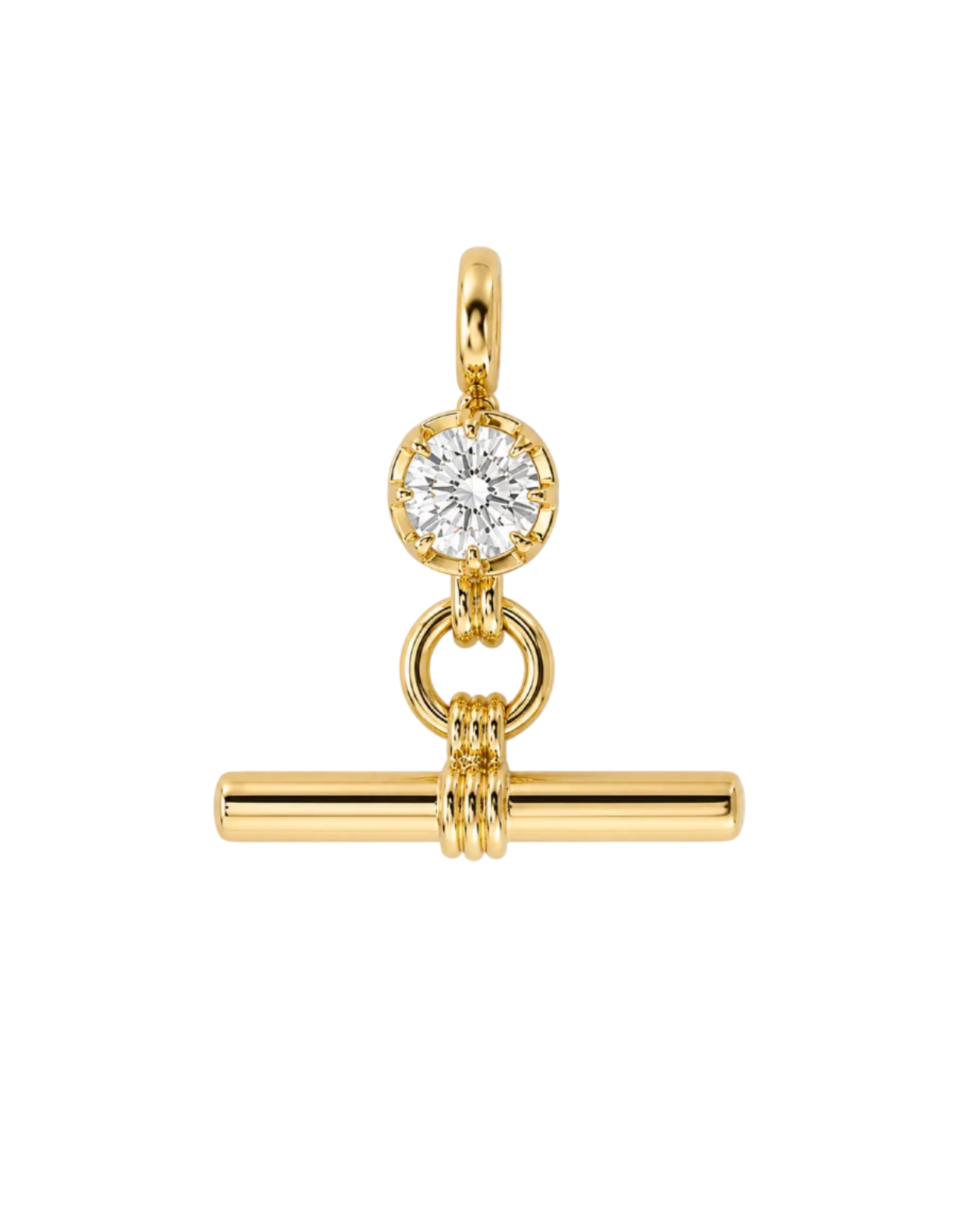 LAB DIAMOND TOGGLE PENDANT