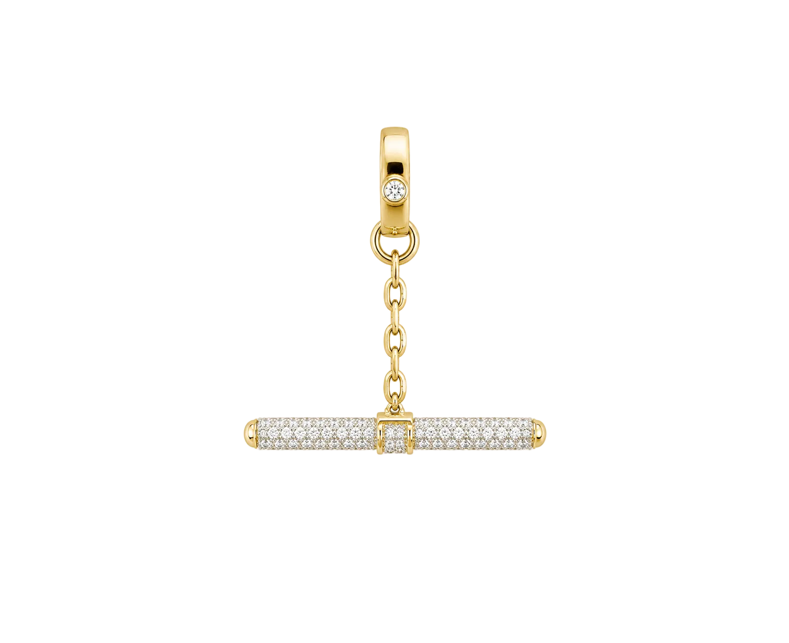 PAVÉ DIAMOND TOGGLE PENDANT