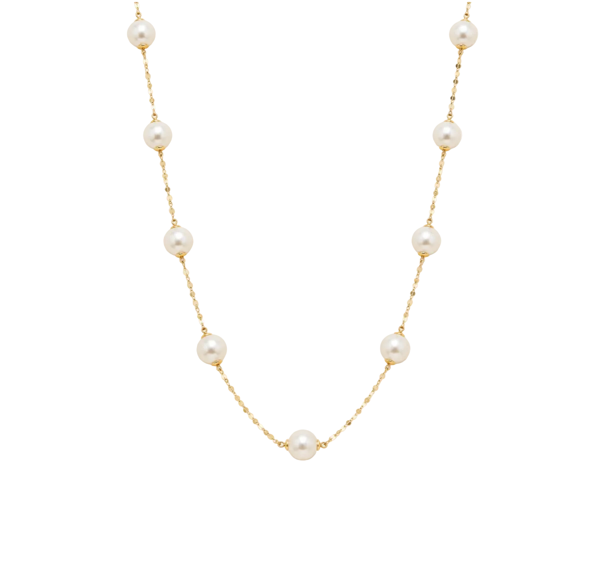 PEARL STATION NECKLACE