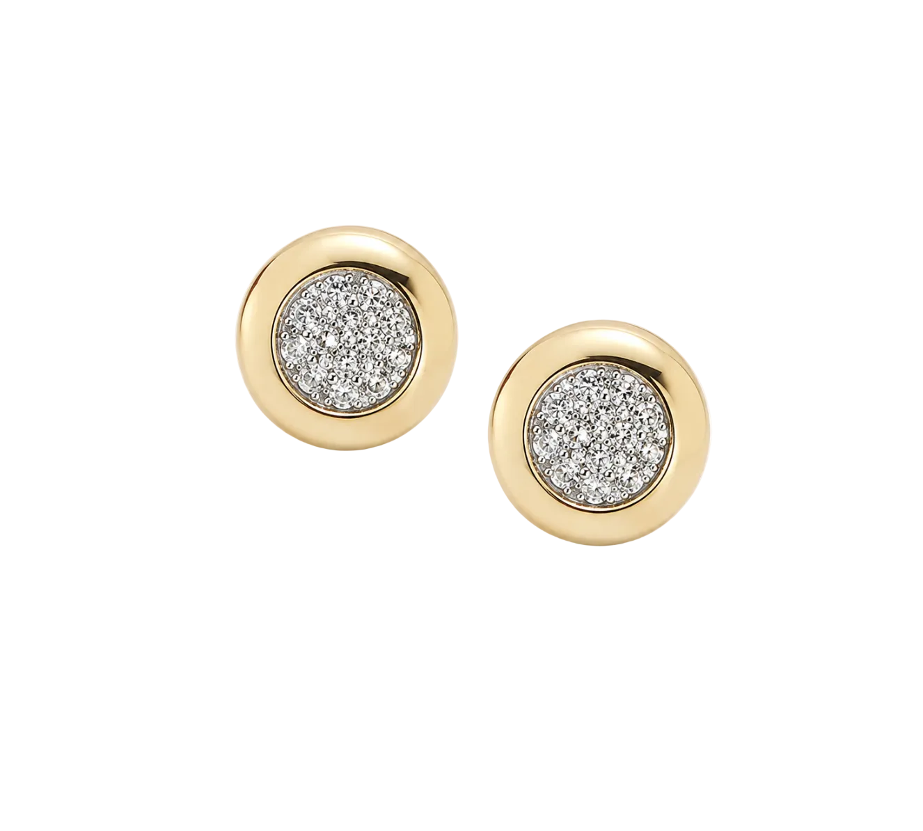 PAVÉ DIAMOND BUBBLE STUDS