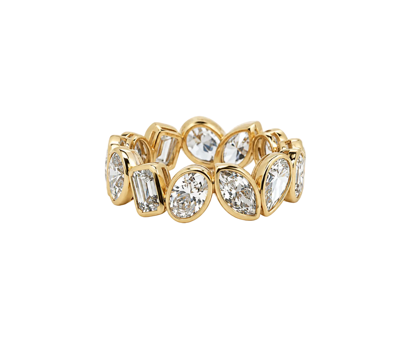 MIXED LAB DIAMOND ETERNITY BAND