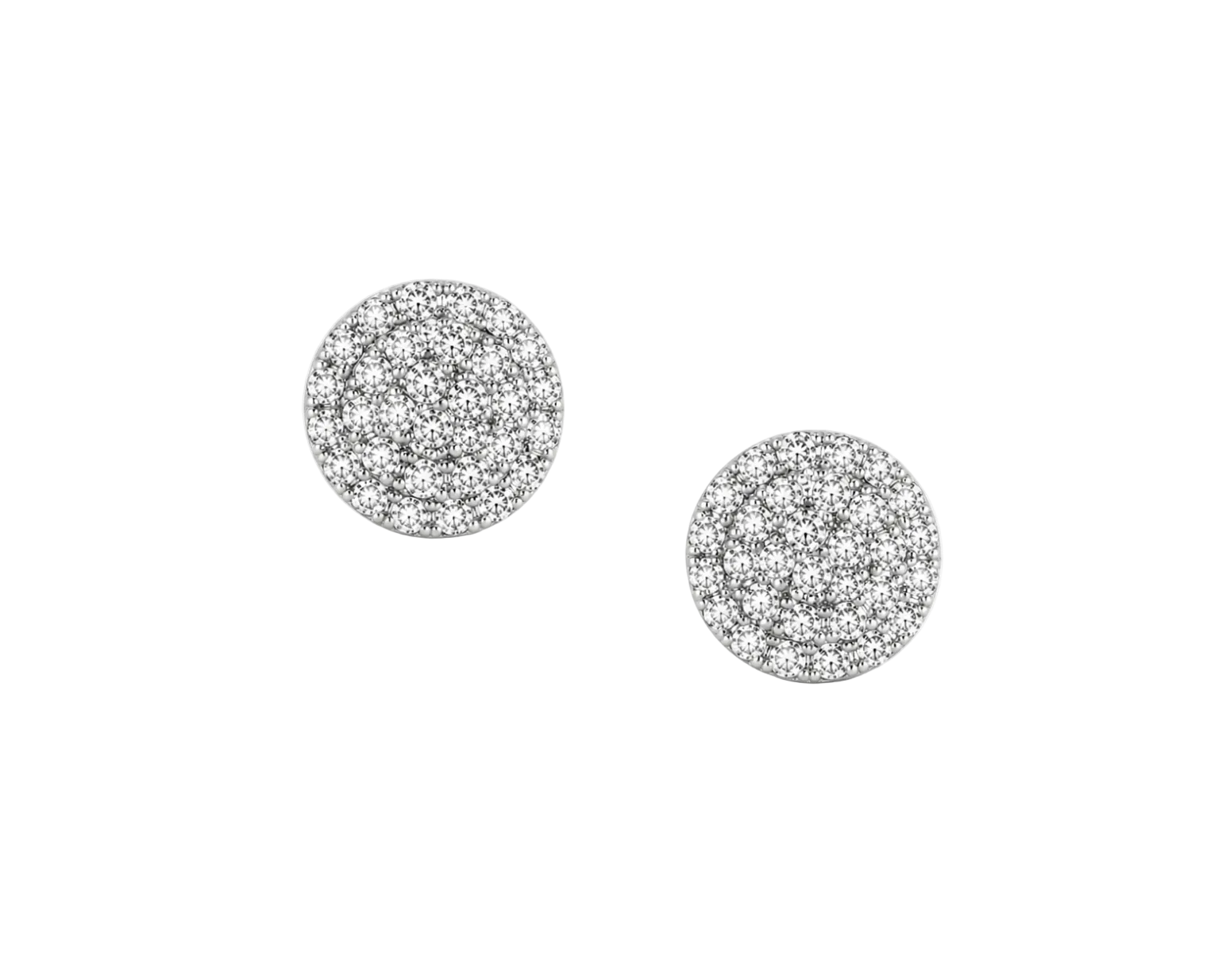 DIAMOND PAVÉ DISC STUDS
