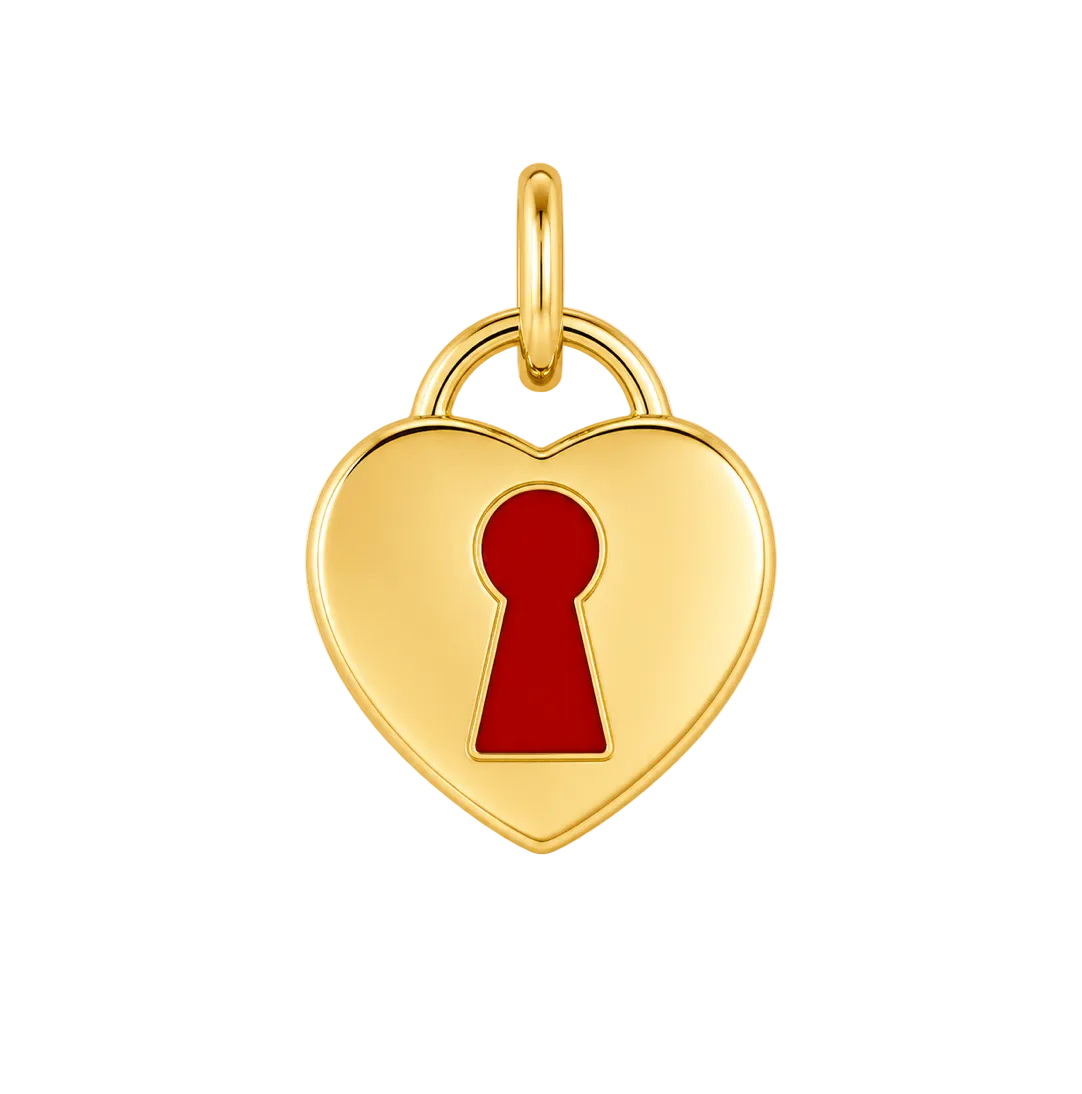 REVERSIBLE HEART CHARM