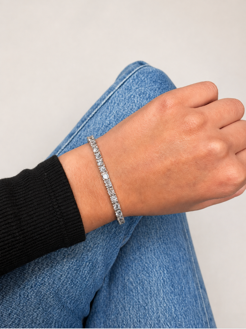 LAB DIAMOND TENNIS BRACELET