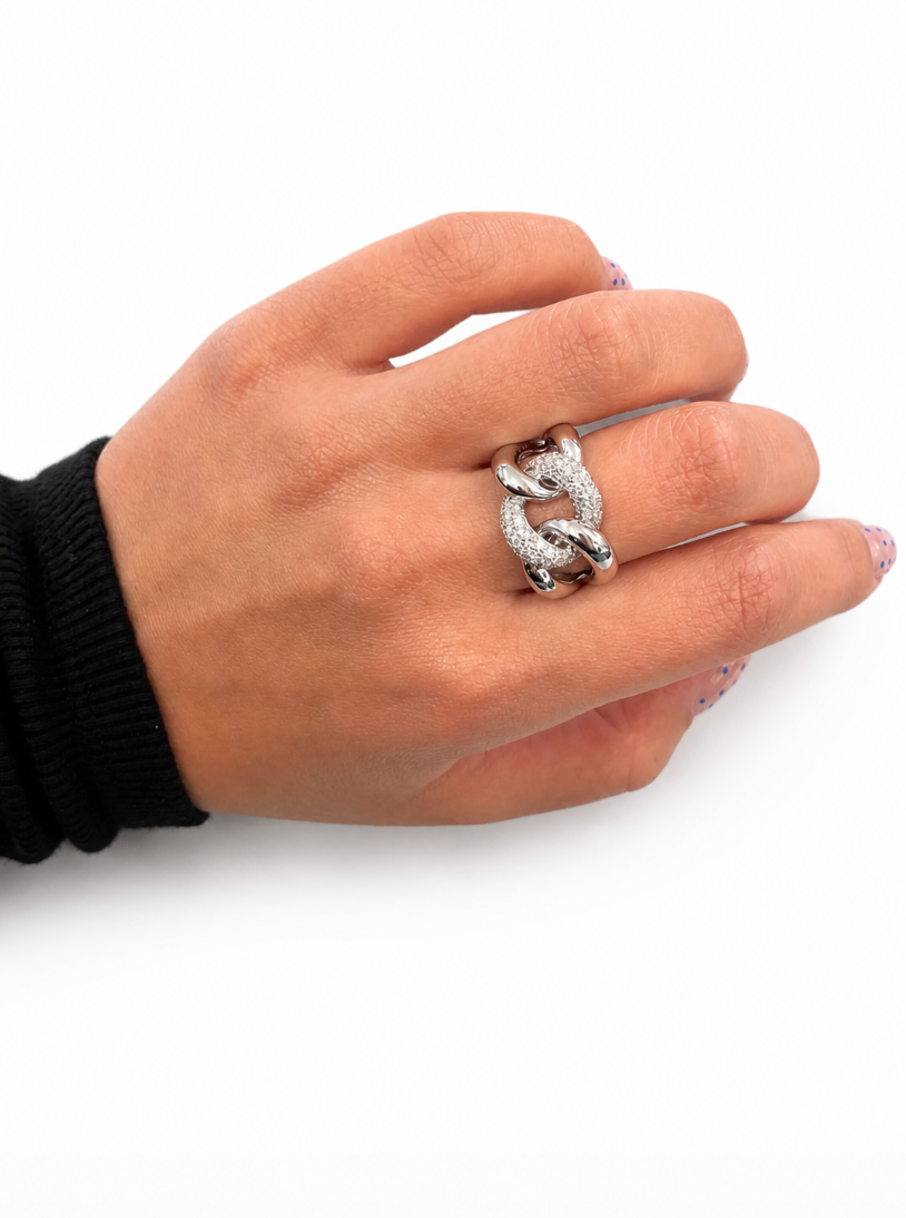 DIAMOND LINK RING