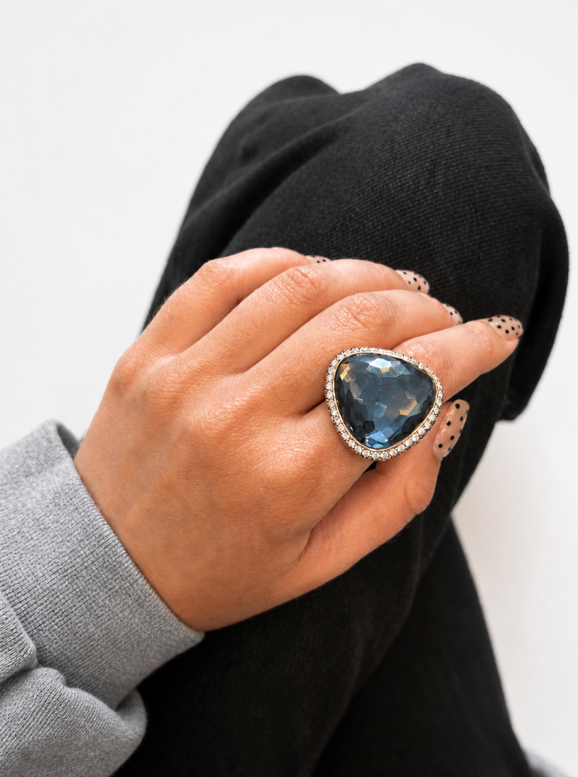 HEMATITE RING