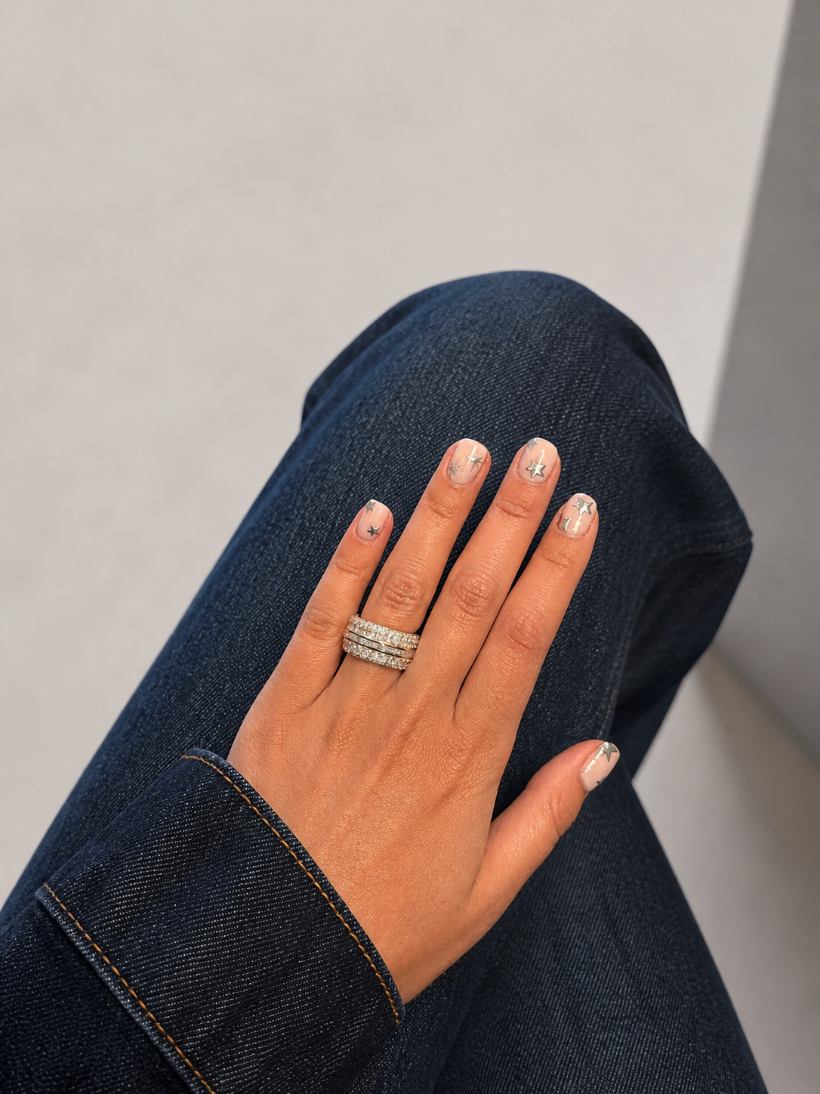 CHUNKY DIAMOND BAND