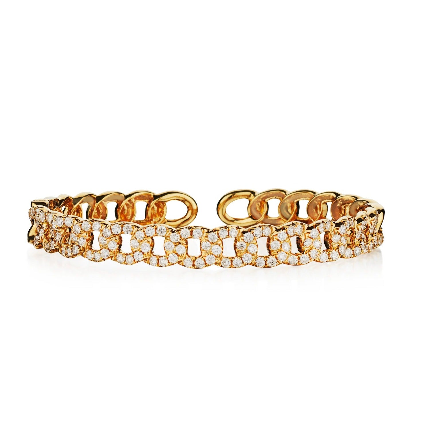 DIAMOND LINK CUFF