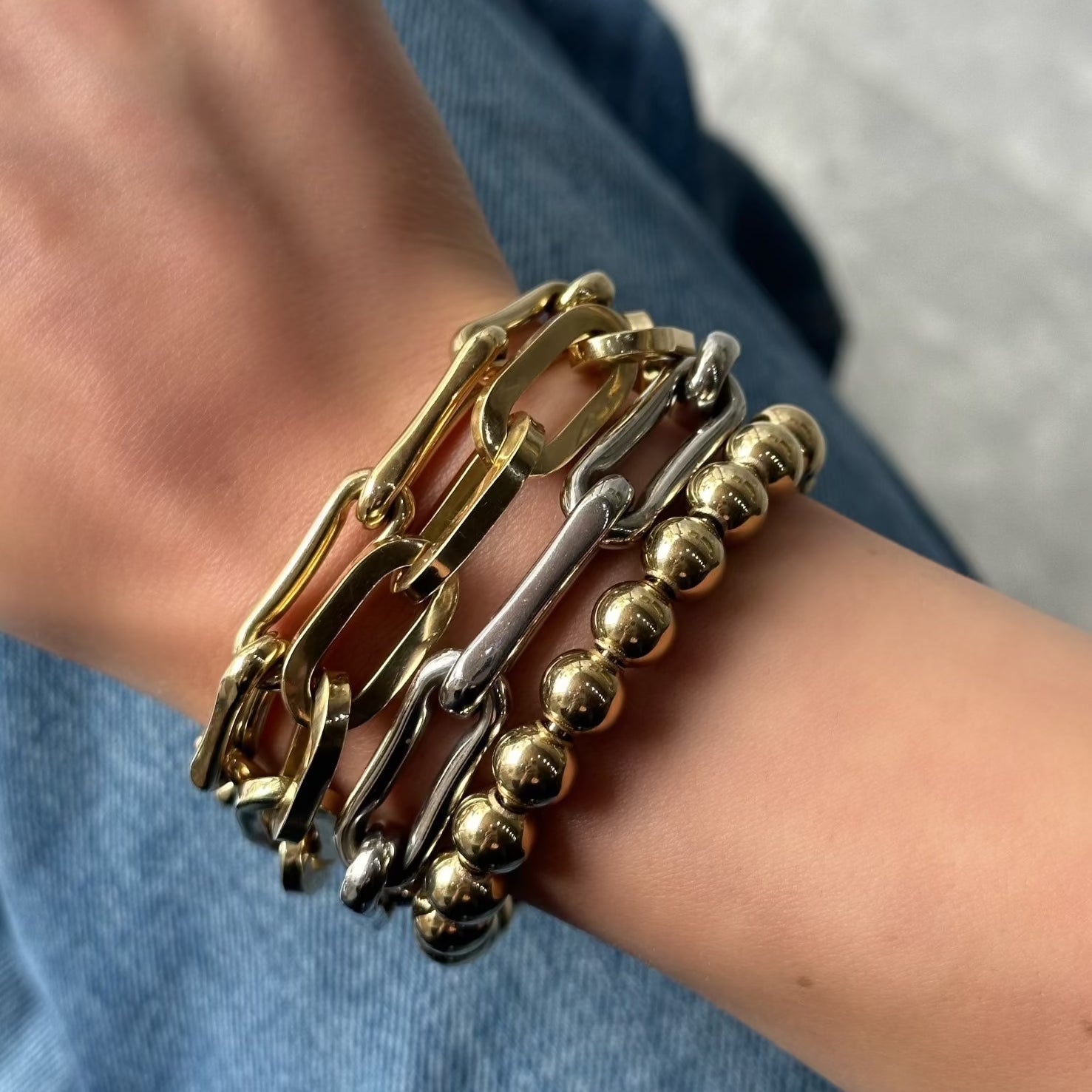 BONE LINK BRACELET