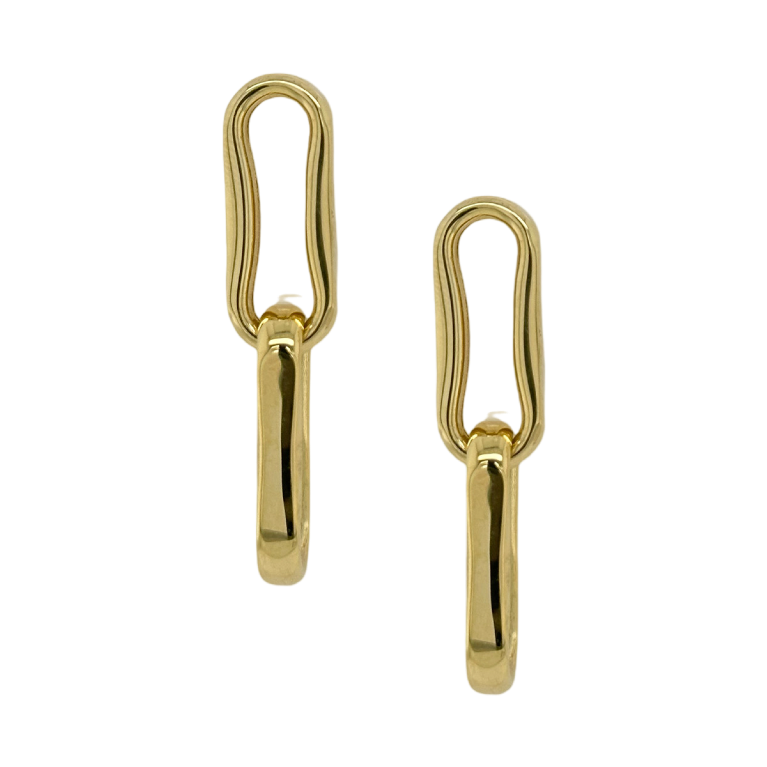 DROP LINK EARRINGS