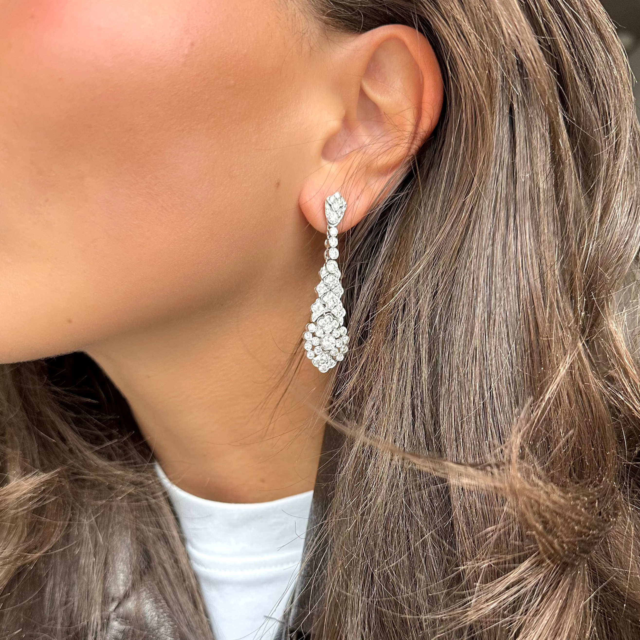 DIAMOND DROP EARRINGS