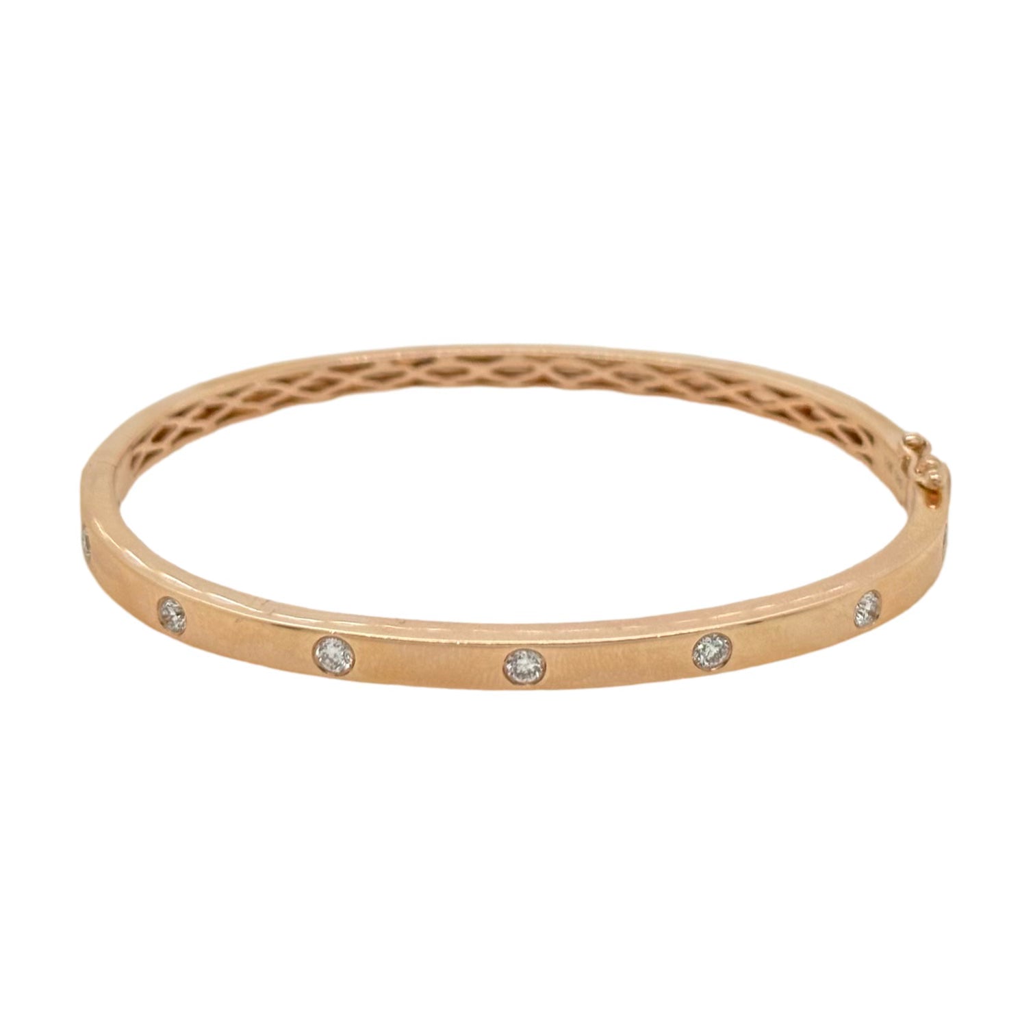 DIAMOND BEZEL BANGLE