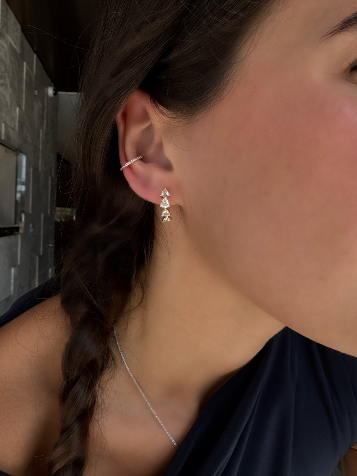 TRIANGLE DIAMOND HUGGIES