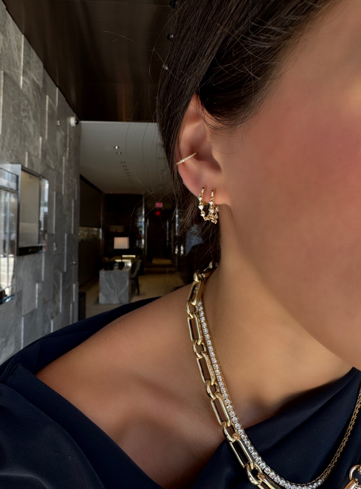 DIAMOND CHAIN HUGGIES