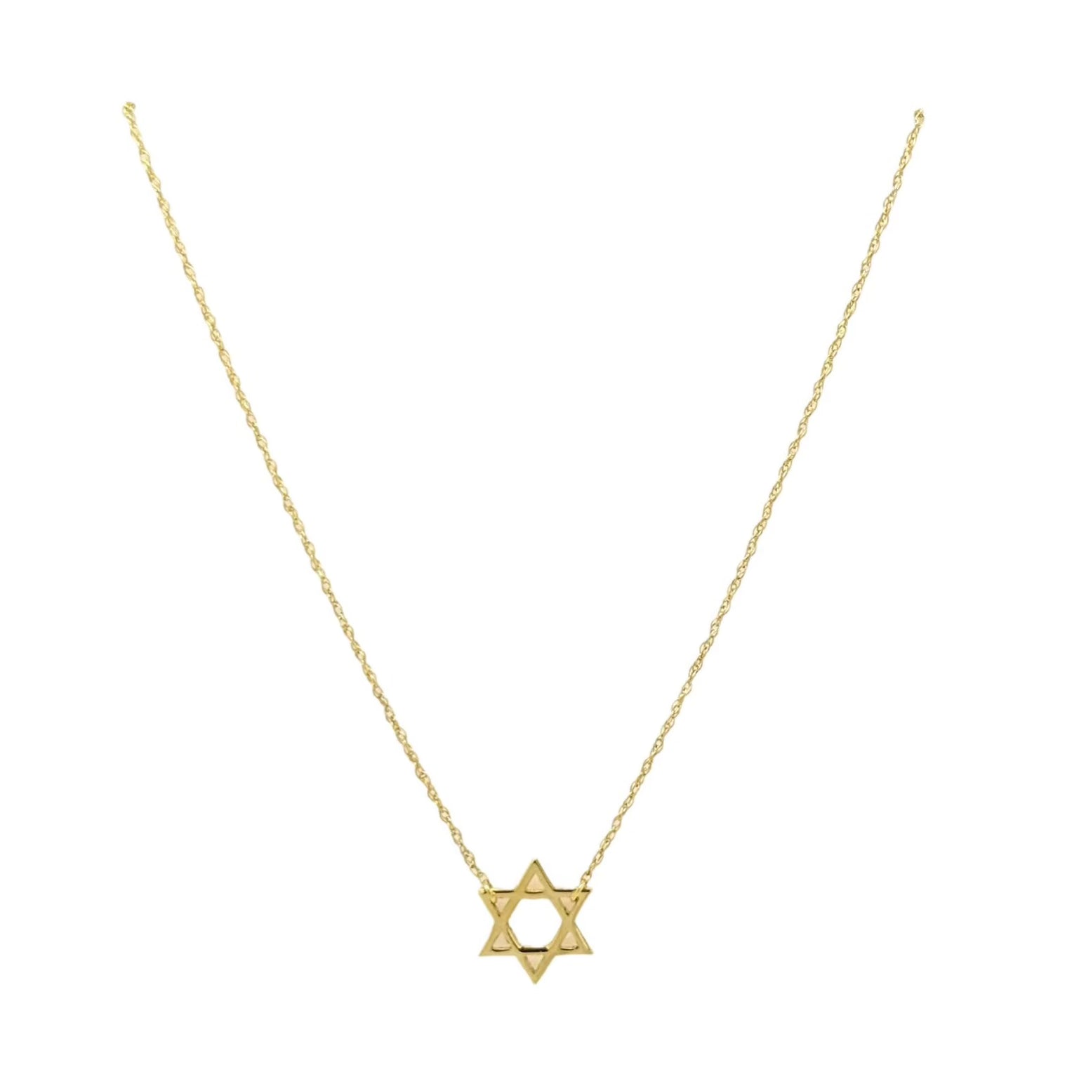 STAR OF DAVID NECKLACE