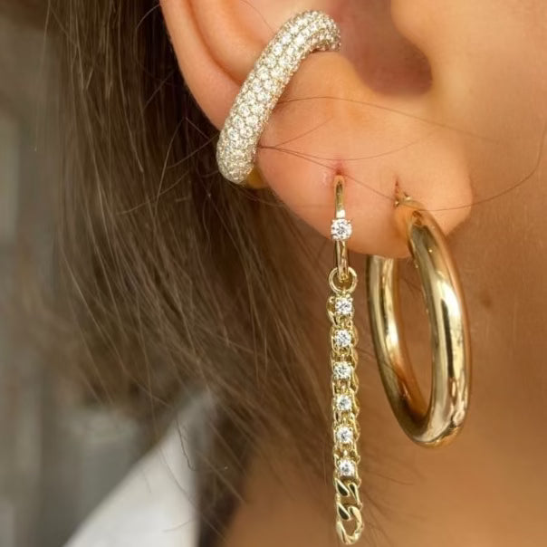 DIAMOND EAR CUFF