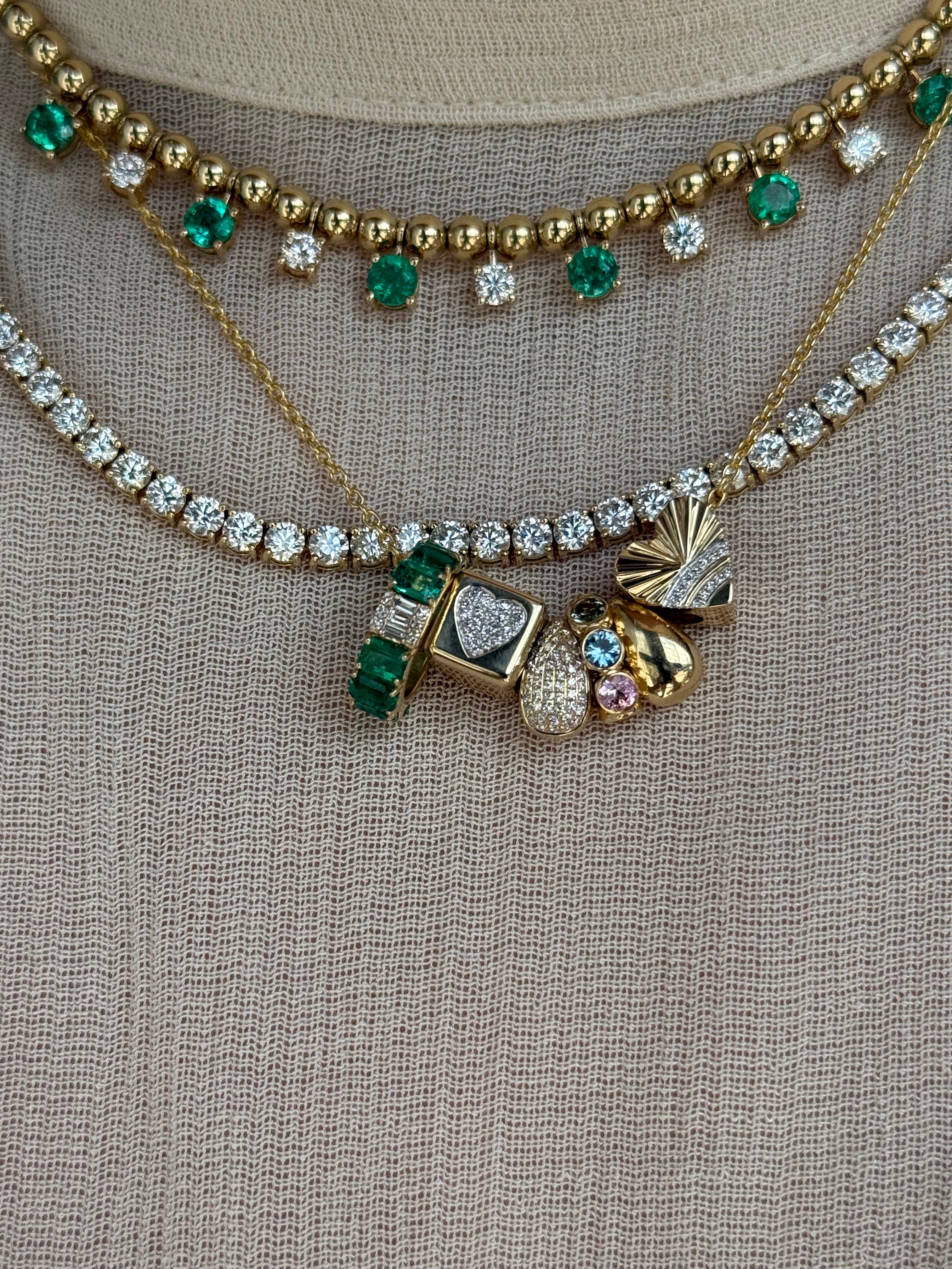 DIAMOND SLIDER CHARM