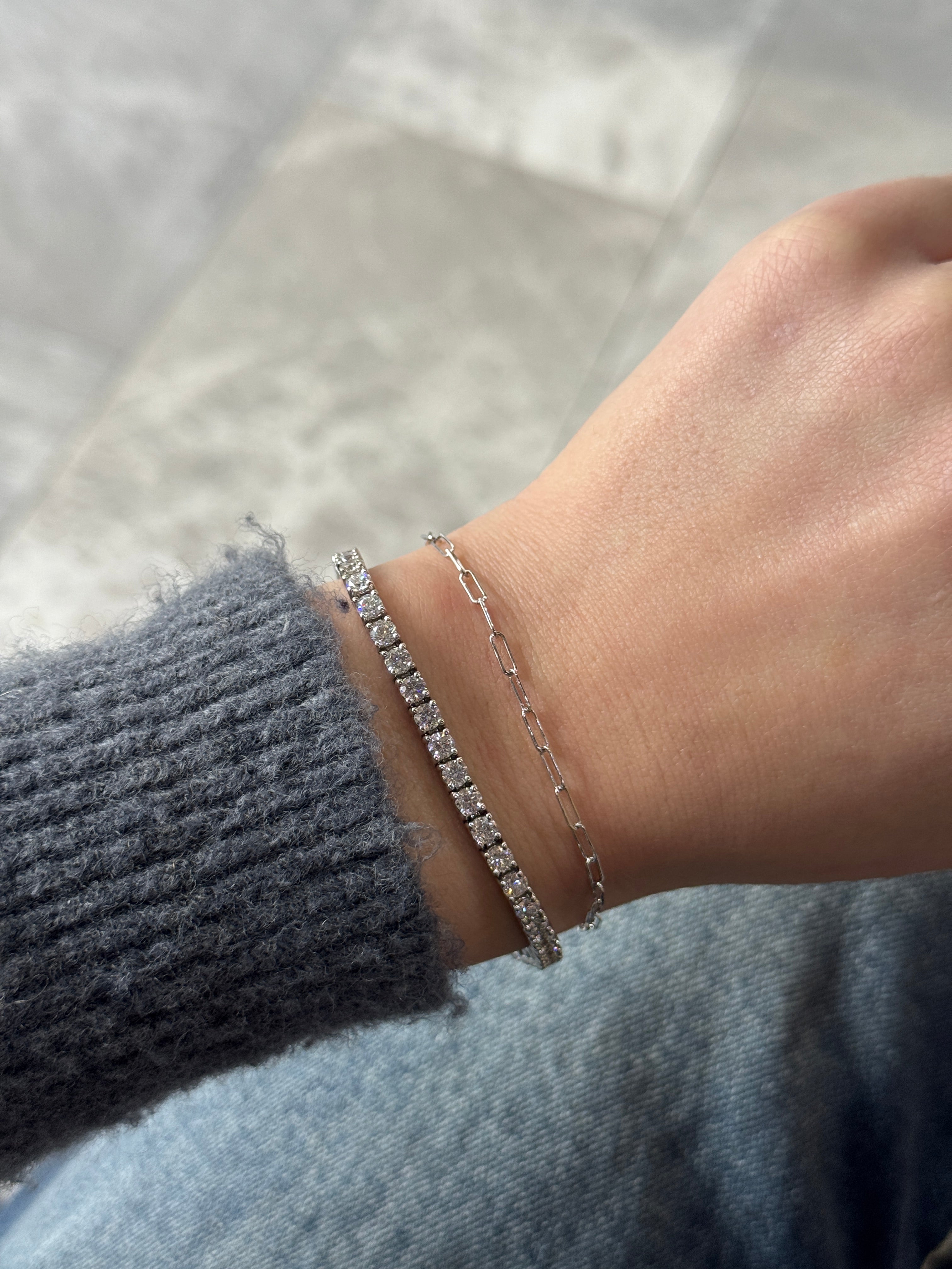 MINI PAPERCLIP BRACELET