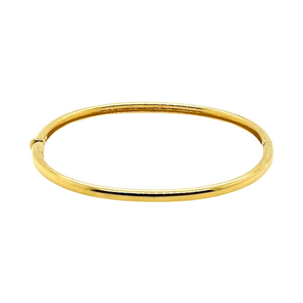 PLAIN GOLD BANGLE