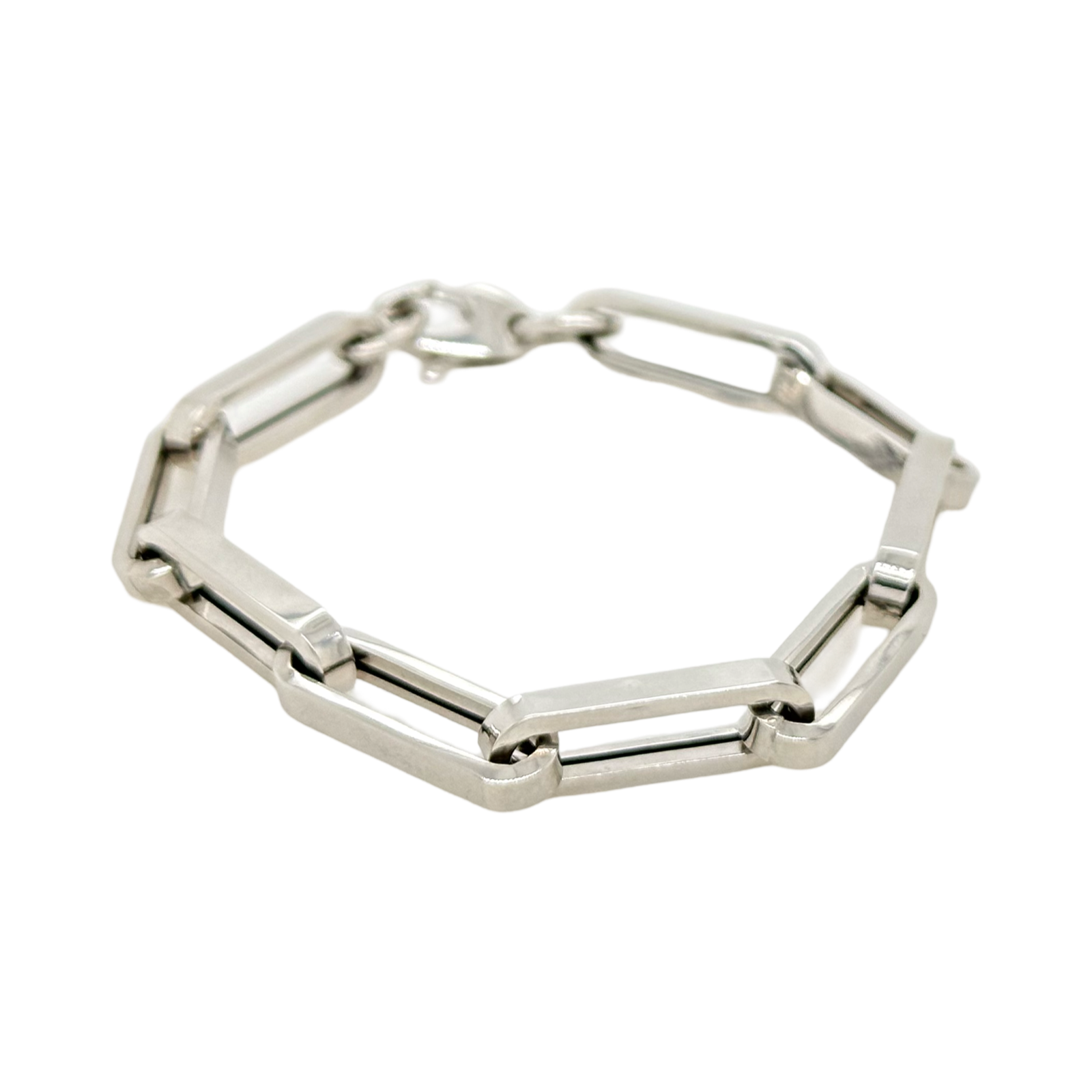 FLAT OVAL LINK BRACELET