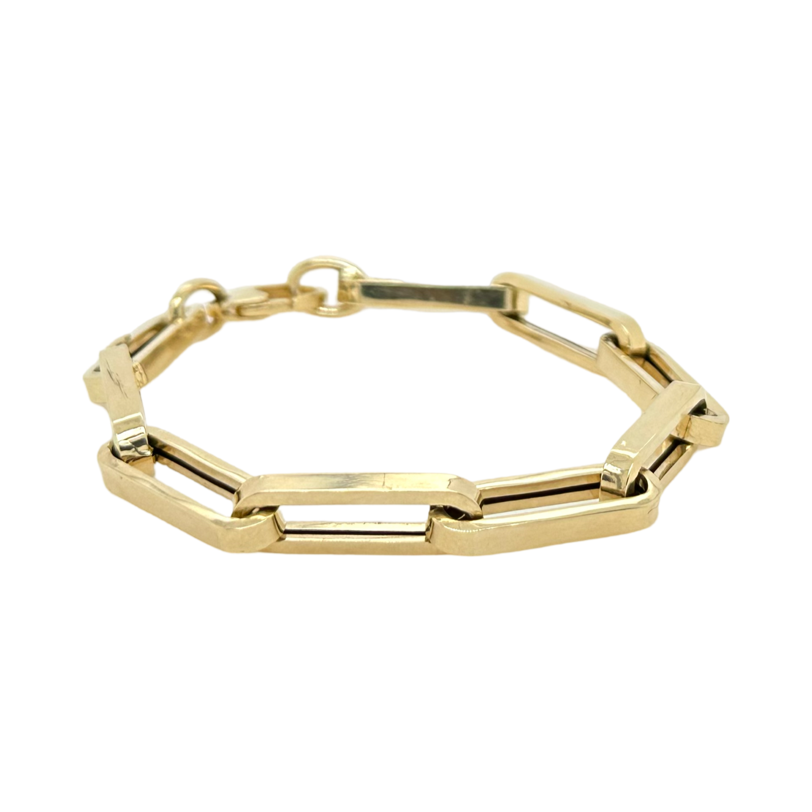 FLAT OVAL LINK BRACELET