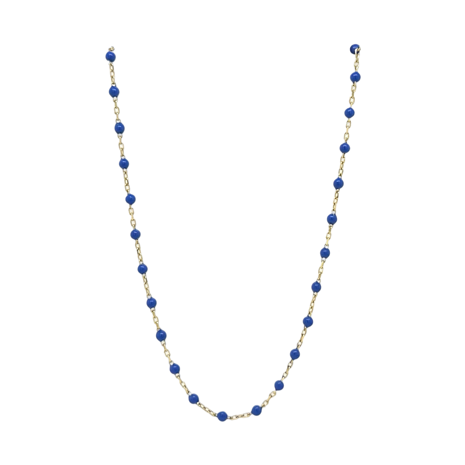 ENAMEL BEAD NECKLACE