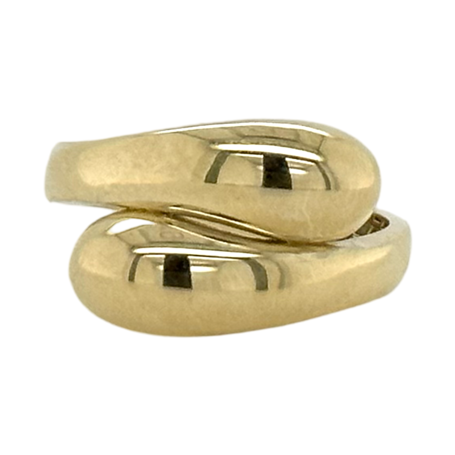 TWISTED GOLD RING