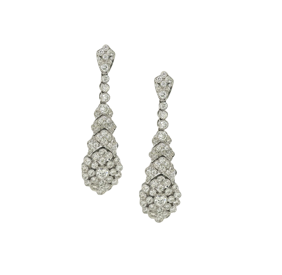 DIAMOND DROP EARRINGS