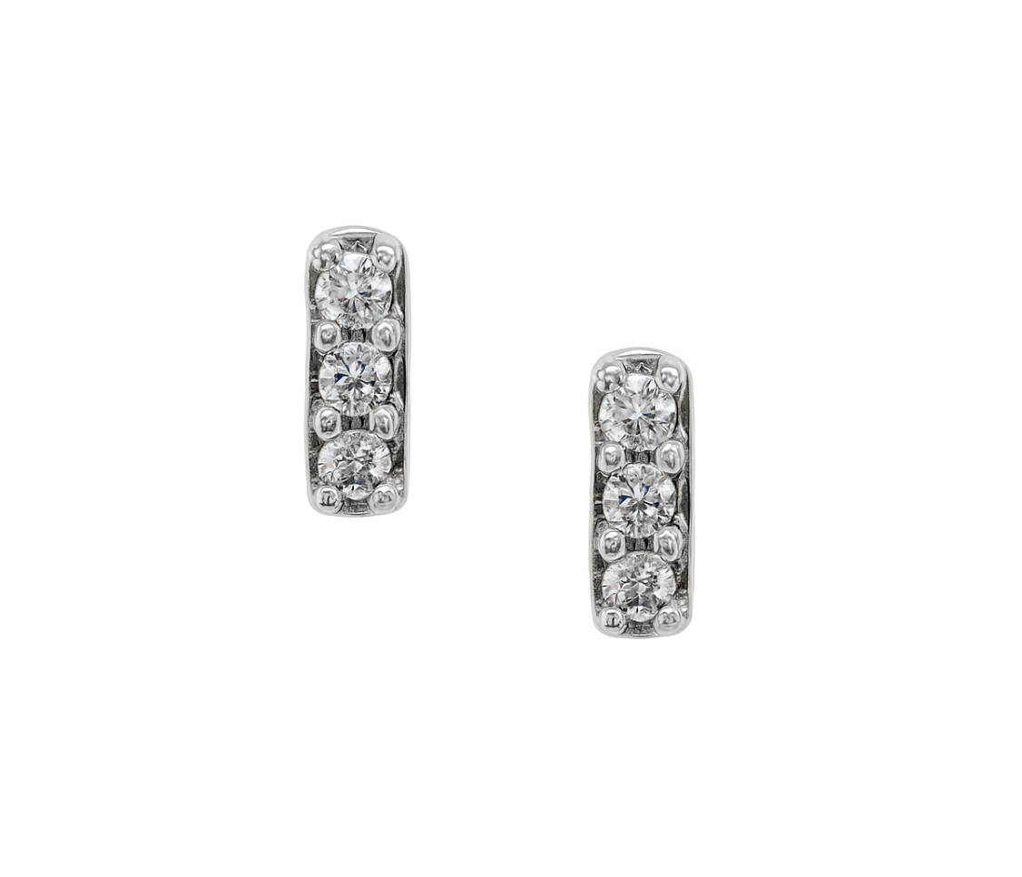 MINI DIAMOND BAR STUDS