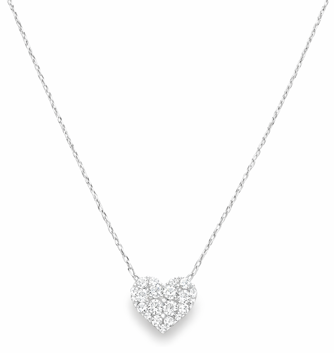 DIAMOND HEART NECKLACE